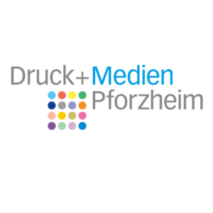 Druck+Medien Pforzheim Logo