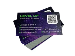 Visitenkarten LevelUpArena Pforzheim