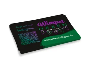 Visitenkarten Wimpel-Hexen